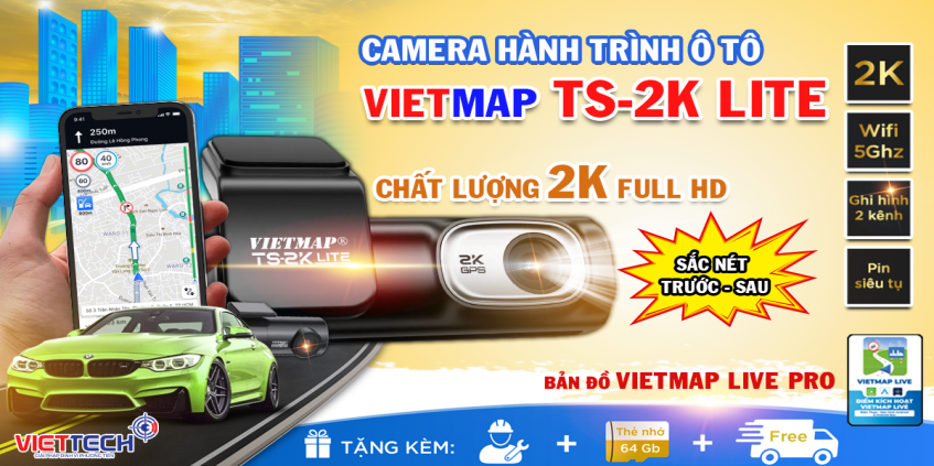 Camera hành trình Vietmap TS-2K LITE