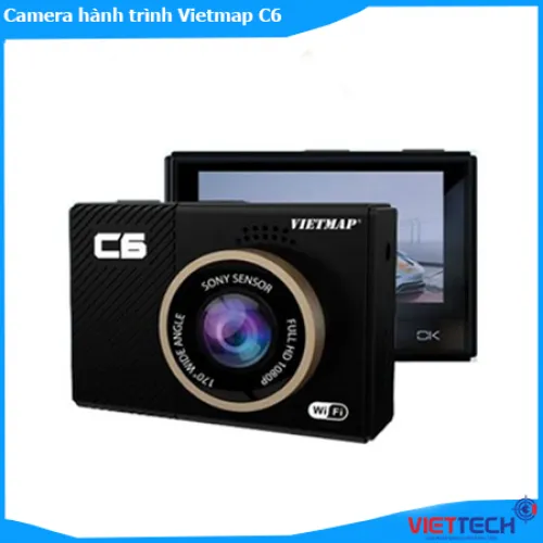 Camera Hành Trình Vietmap C6 Xem Video Qua Wifi Nội Bộ