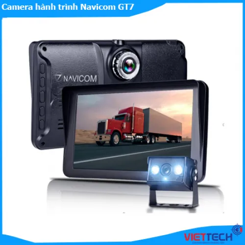 Camera hành trình Navicom GT7 Ghi 2 kênh, Xe Con Xe Tải