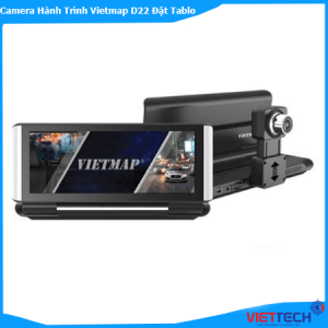 Camera Hành Trình Vietmap D22 Đặt Taplo, Báo Tốc Độ, GPS, Dẫn Đường Chỉ Đường
