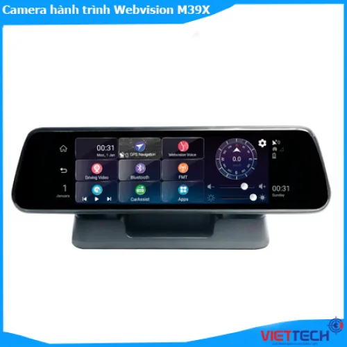 Camera hành trình Webvision M39X Voice Dạng Gương Cao Cấp Nhất